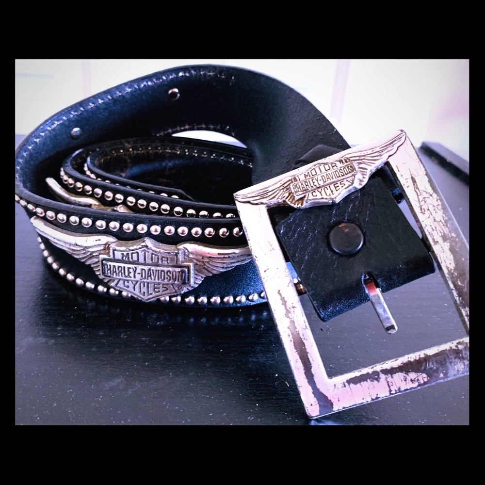 Authentic Harley Davidson Women’s Studded Belt